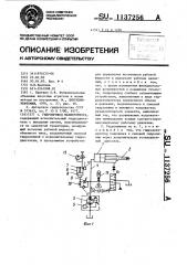 Гидропривод манипулятора (патент 1137256)