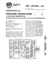 Программируемый генератор импульсов (патент 1287254)