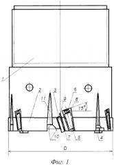 Буровая коронка с клиновым зажимом резцов (патент 2574091)