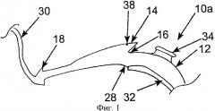 Регулируемый цельный желудочный бандаж с разъемным замком (патент 2373899)