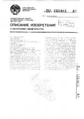 Устройство для пакетирования мелкоштучных грузов (патент 1551613)