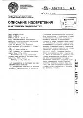 Наполнитель и связующее для противопригарных покрытий (патент 1357116)