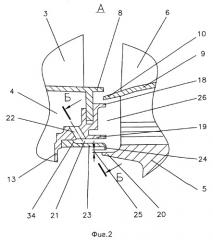 Устройство подвода охлаждающего воздуха к рабочим лопаткам колеса турбины (патент 2289029)