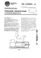 Гидравлическая катапульта (патент 1109593)