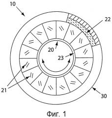 Погружная гидроэнергетическая турбина с камерами плавучести (патент 2432490)