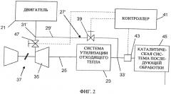 Перепускное устройство системы утилизации отходящего тепла (патент 2561224)