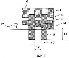 Половолоконный мембранный модуль с покрытой внешней периферией мембраны (патент 2475296)