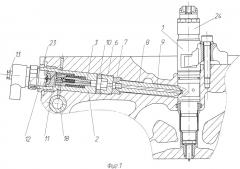 Устройство для подачи топлива к форсунке дизельного двигателя (патент 2543926)