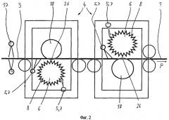 Устройство для изготовления металлической ленты посредством непрерывного литья (патент 2393051)