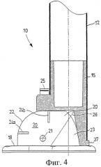 Откидные ножки для несущих поверхностей (патент 2310359)