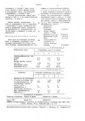 Смесь для изготовления литейных форм и стержней (патент 1558551)