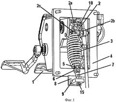 Педальный механизм для рабочего тормоза и способ его сборки (патент 2479452)