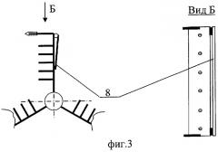 Мяльно-трепальный станок для выделения волокна из стеблей тресты лубяных культур (патент 2282686)