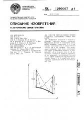 Способ определения прямоугольных координат точек профиля (патент 1290067)