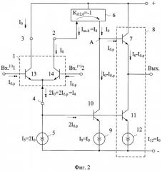 Дифференциальный операционный усилитель (патент 2412537)