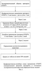 Способ биопротекции, основанный на использовании препарата бтш70, предназначенный для создания средств и методов неспецифической защиты от опасных биологических поражающих факторов (патент 2294210)