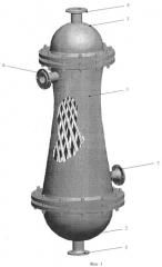 Теплообменник-реактор (патент 2451889)