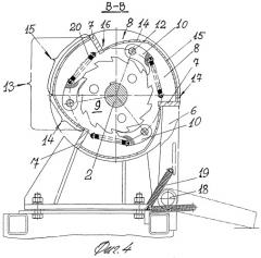 Двухбарабанная лебедка механизма передвижения грузовой тележки башенного крана (патент 2297973)