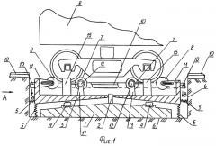 Стенд для диагностики тележек железнодорожных вагонов (патент 2267764)