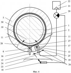 Способ контроля уровня жидкой металлической или шлаковой ванны в кристаллизаторе и устройство для его осуществления (патент 2456118)