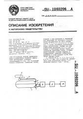 Способ подачи сжиженного газа в испаритель газового двигателя внутреннего сгорания (патент 1040206)