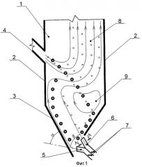 Вихревая топка (патент 2253799)
