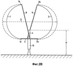 Ветряной двигатель с вертикальной осью вращения (патент 2382233)