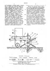 Машина для внесения жидких удобрений в почву (патент 481255)
