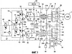 Система управления для коробки передач с насос-мотором переменного рабочего объема (патент 2415320)
