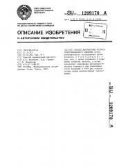 Способ диагностики острого гепаторенального синдрома (патент 1209170)