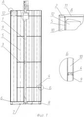 Чехол для размещения и хранения отработавших тепловыделяющих сборок от реакторов ввэр-1000 (патент 2387032)