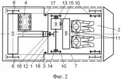Наземный транспортный комплекс с бортовой самоходной эвакокапсулой (патент 2617016)
