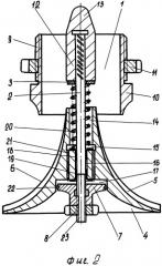 Дождевальный аппарат турбинного типа (патент 2300876)