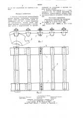 Полотно транспортера корнеклубнеуборочной машины (патент 980654)