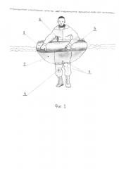 Индивидуальное спасательное средство для поддержания летчика на плаву при приводнении (патент 2655251)