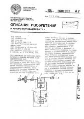 Устройство для возвратно-поступательного движения катодных штанг гальванических ванн (патент 1601207)