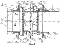 Защитный затвор подземной выработки (патент 2435036)