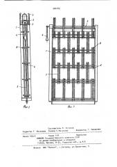 Устройство для подвешивания колбасных изделий при термической обработке (патент 906489)