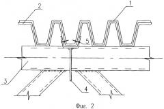 Узел крепления профилированных листов к несущей конструкции (патент 2303110)