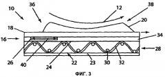 Лента с желобчатой поверхностью, предназначенная для использования в станинном прессе (патент 2406792)