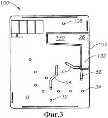 Хирургическая кассета с многозонной жидкостной камерой (патент 2434611)