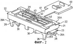 Крепление для устройства, в частности для электрооборудования, для желоба (патент 2273083)