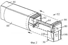 Нажимная система крепления дверей душевых кабин (патент 2292832)