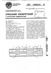 Трансформатор волновых сопротивлений (патент 1092619)