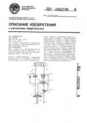 Гидропривод (патент 1052736)