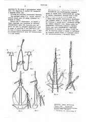 Устройство для освобождения судового якоря от чужой цепи, захваченной при выборке якоря (патент 610713)