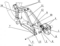 Дисковое велосипедное тормозное устройство (патент 2508219)