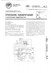Почвообрабатывающая машина (патент 1316575)