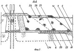 Руслоотводное сооружение сезоннодействующего водотока на вечной мерзлоте (патент 2382139)