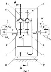 Двухступенчатая планетарная передача (патент 2402707)